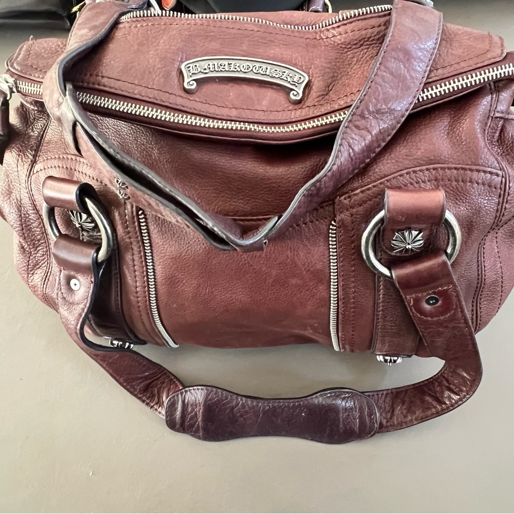 B. Makowsky Leather Bag
